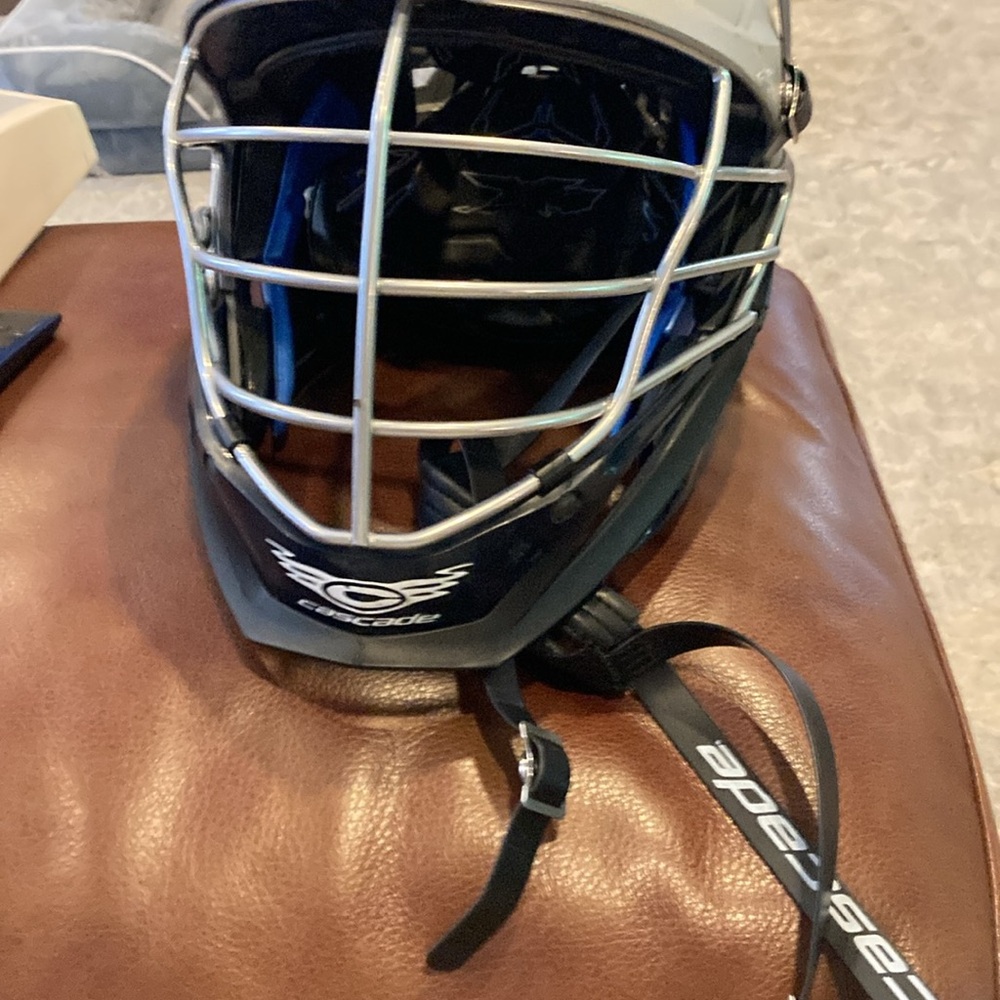 Cascade XRS Black and Gray Lacrosse Helmet